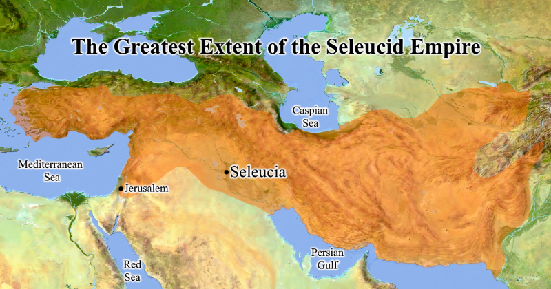 Map of Seleucid Empire